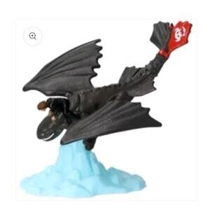 DecoPac How to Train Your Dragon 2 Hiccup & Toothless Soaring Set Cake Topper